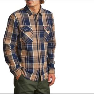 Brixton Coors Banquet Long Sleeved Flannel